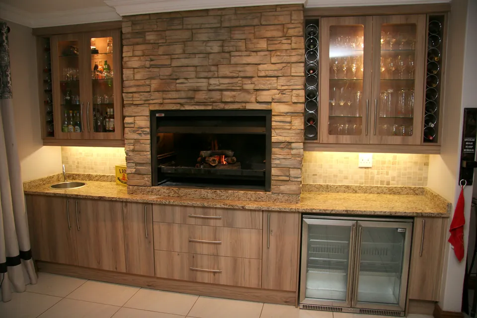 The braai wall by day